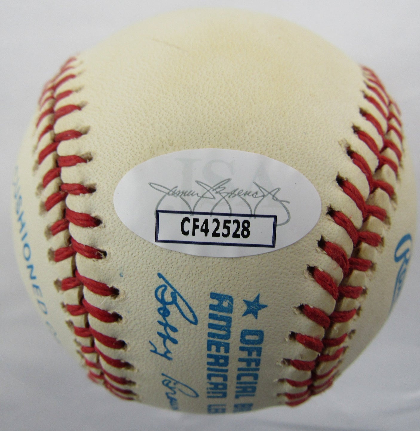Reggie Jackson Signed Auto Rawlings Baseball JSA CF42528