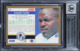 Cowboys Emmitt Smith Authentic Signed 1991 Score #15 Card Auto 10! BAS Slabbed