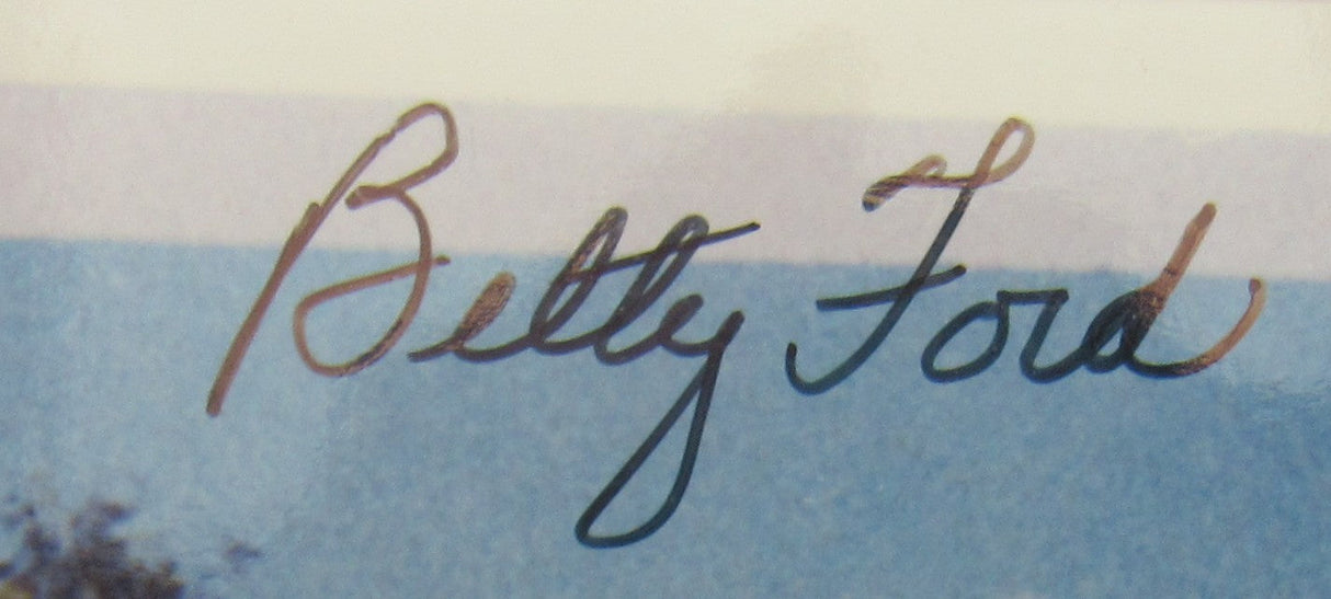 Jimmy Carter Gerald Ford Betty Ford Signed Auto 8x10 PSA/DNA I34034