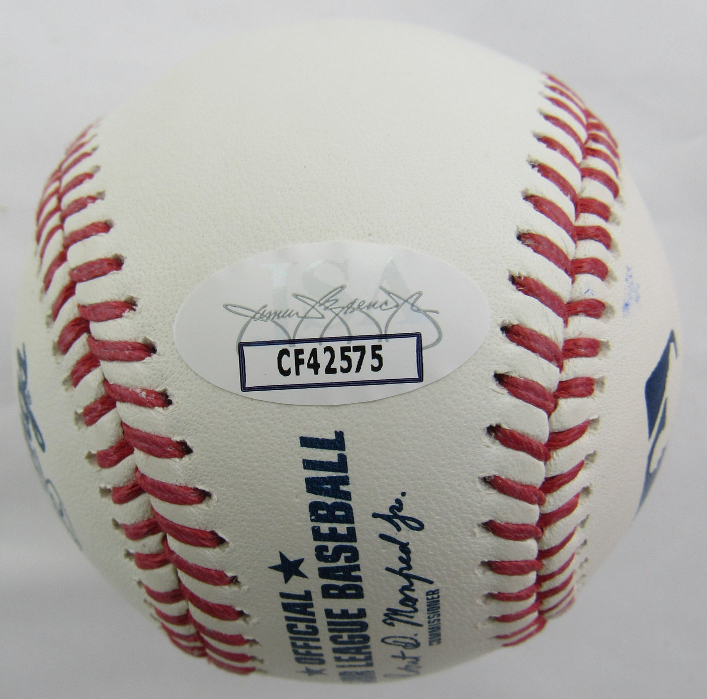 Jazz Chisholm Jr Signed Auto Rawlings Baseball JSA CF42575