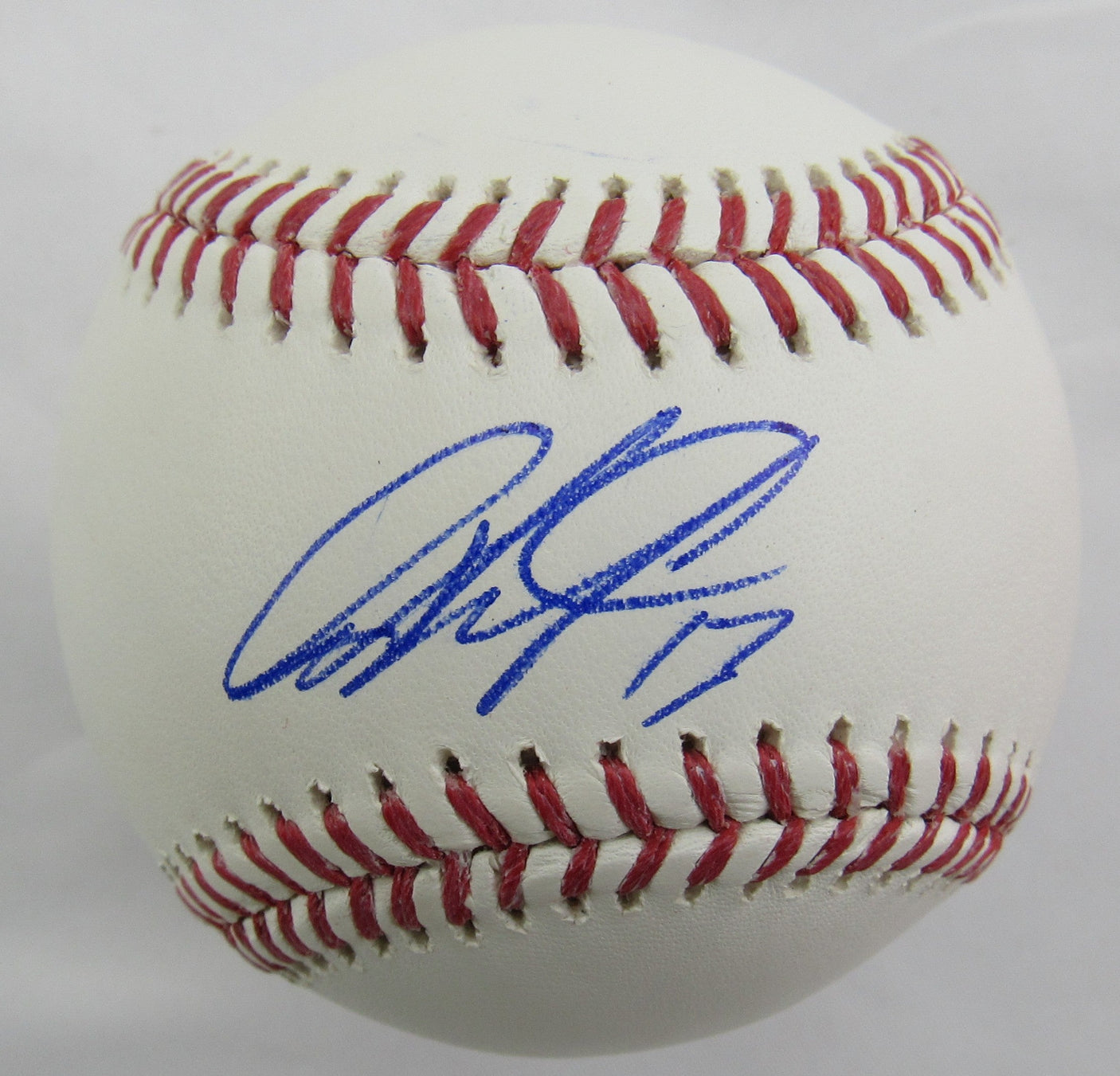 Jazz Chisholm Jr Signed Auto Rawlings Baseball JSA CF42574