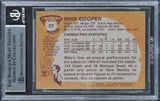 Lakers Michael Cooper Authentic Signed 1981 Topps #W77 Card BAS Slabbed