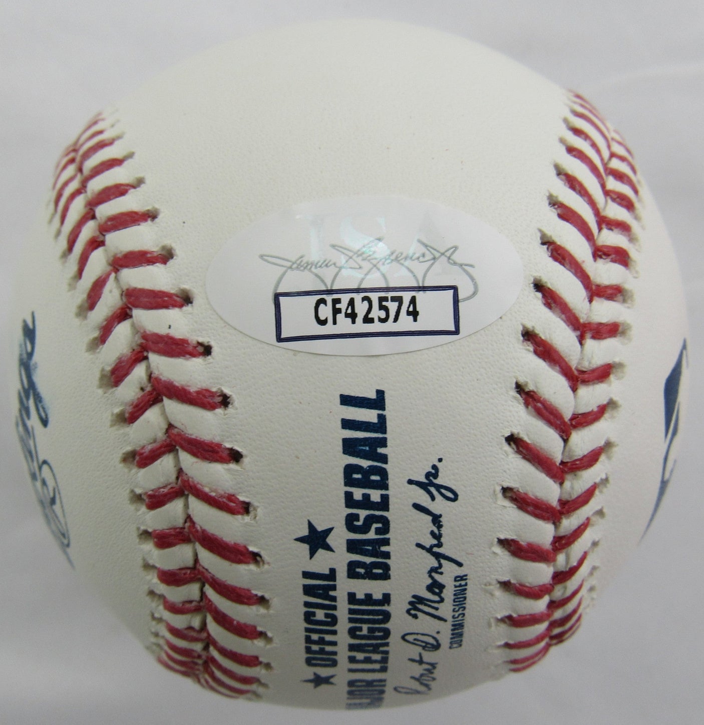Jazz Chisholm Jr Signed Auto Rawlings Baseball JSA CF42574