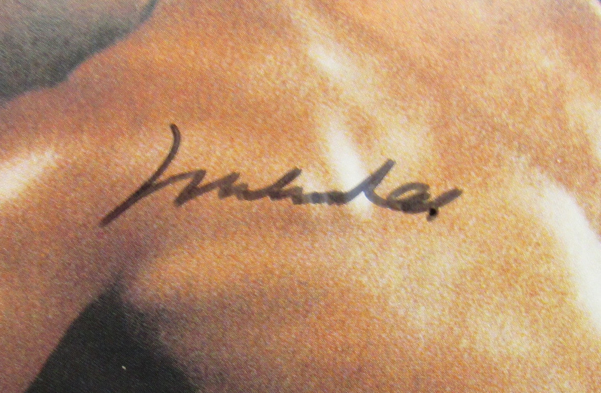 Muhammad Ali Signed Auto 8.5x12 Photo PSA/DNA LOA I01036