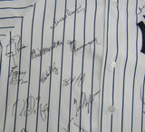 Alex Rodriguez Mariano Rivera Melky Cabrera +20 Signed Auto Yankees Jersey PSA/DNA LOA K76232
