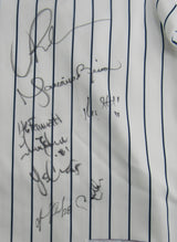 Alex Rodriguez Mariano Rivera Melky Cabrera +20 Signed Auto Yankees Jersey PSA/DNA LOA K76232