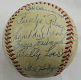 Roy Campanella Duke Snider Billy Cox +21 Signed Auto 1950 Dodgers Team Signed Baseball JSA LOA B34735