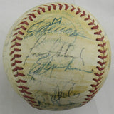 Thurman Munson Elston Howard Sparky Lyle +16 Signed Auto Yankees Team Signed Baseball PSA/DNA LOA V06430