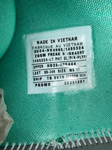 Giannis Antetokounmpo Autographed 2023 Player Exclusive (PE) Promo Light Phantom Blue, Black & Plyfl Nike Zoom Freak 5 Shoes Milwaukee Bucks Size 17 Beckett BAS Witness Stock #252700