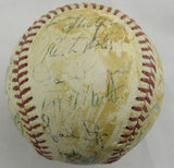 Thurman Munson Elston Howard Sparky Lyle +16 Signed Auto Yankees Team Signed Baseball PSA/DNA LOA V06430