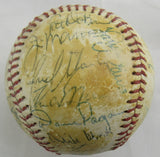 Thurman Munson Elston Howard Sparky Lyle +16 Signed Auto Yankees Team Signed Baseball PSA/DNA LOA V06430