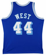 Lakers Jerry West Blue 1960-61 Mitchell & Ness HWC Swingman Jersey Un-signed