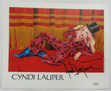Cyndi Lauper Signed Auto 8x10 Photo JSA CF42585