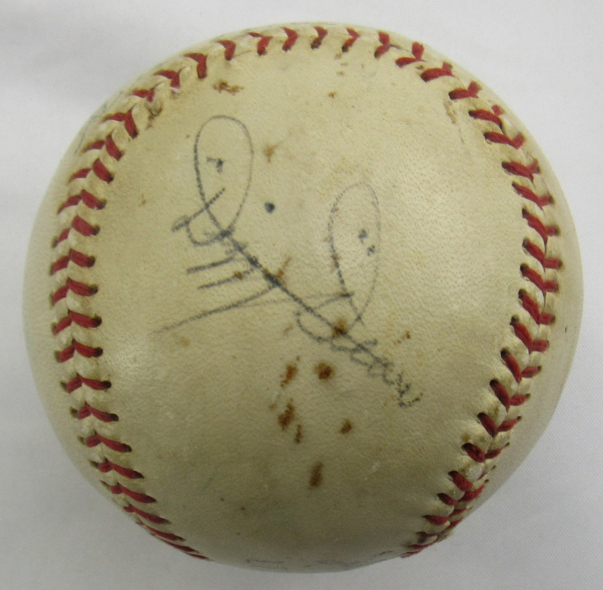 Tris Speaker Dizzy Dean Ford Frick +2 Signed Auto Baseball JSA LOA Y96327