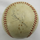 Tris Speaker Dizzy Dean Ford Frick +2 Signed Auto Baseball JSA LOA Y96327