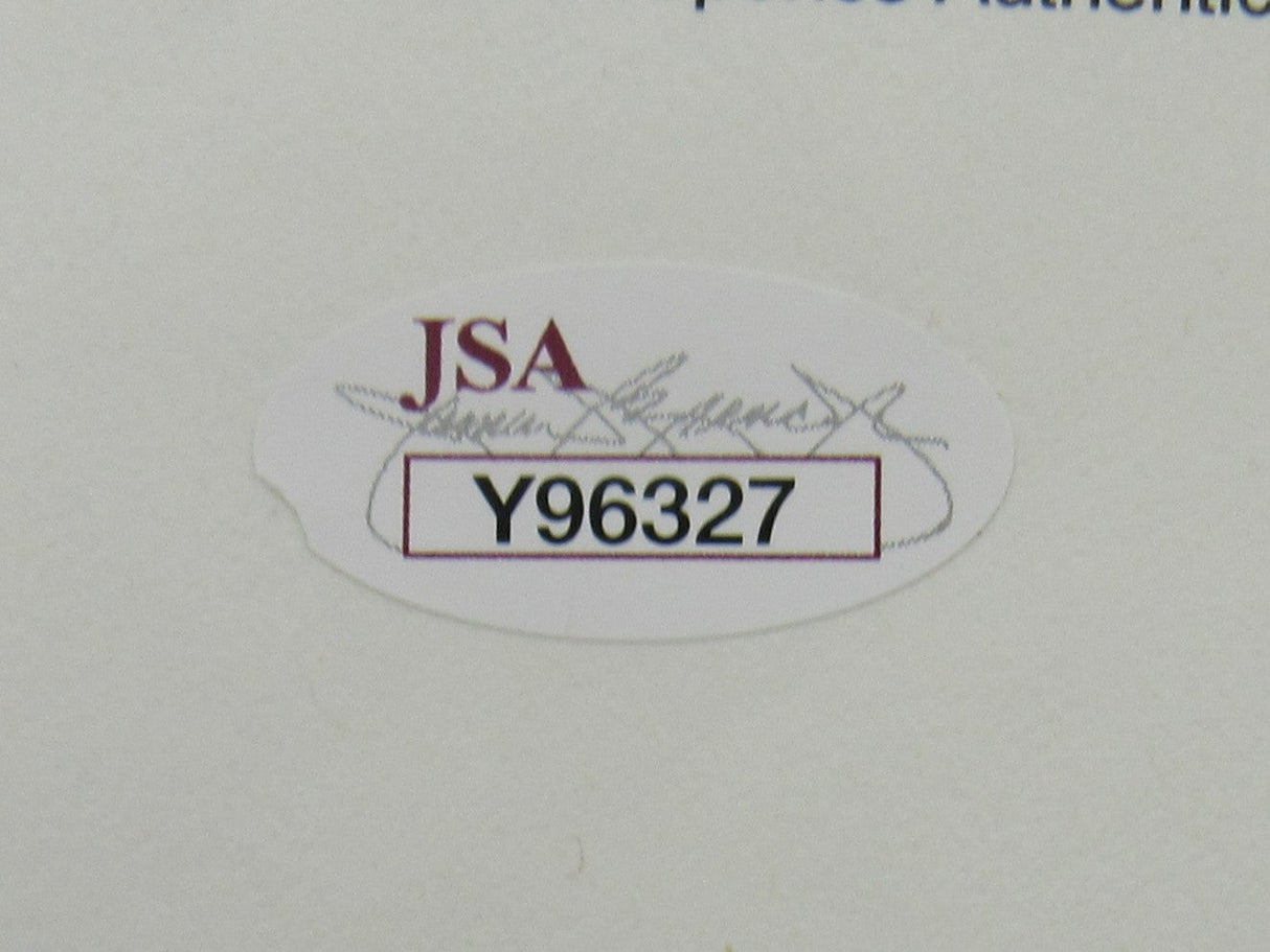 Tris Speaker Dizzy Dean Ford Frick +2 Signed Auto Baseball JSA LOA Y96327