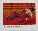 Cyndi Lauper Signed Auto 8x10 Photo JSA CF42583