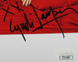 Cyndi Lauper Signed Auto 8x10 Photo JSA CF42583