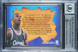 Magic Shaquille O'Neal Signed 1993 Ultra AR Team #5 Card Auto 10! BAS Slabbed