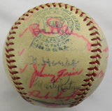 Joe Morgan Dick Williams Roger Maris +29 Signed Auto 1959 Athletics Team Signed Baseball PSA/DNA LOA S10973