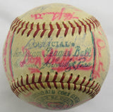 Joe Morgan Dick Williams Roger Maris +29 Signed Auto 1959 Athletics Team Signed Baseball PSA/DNA LOA S10973