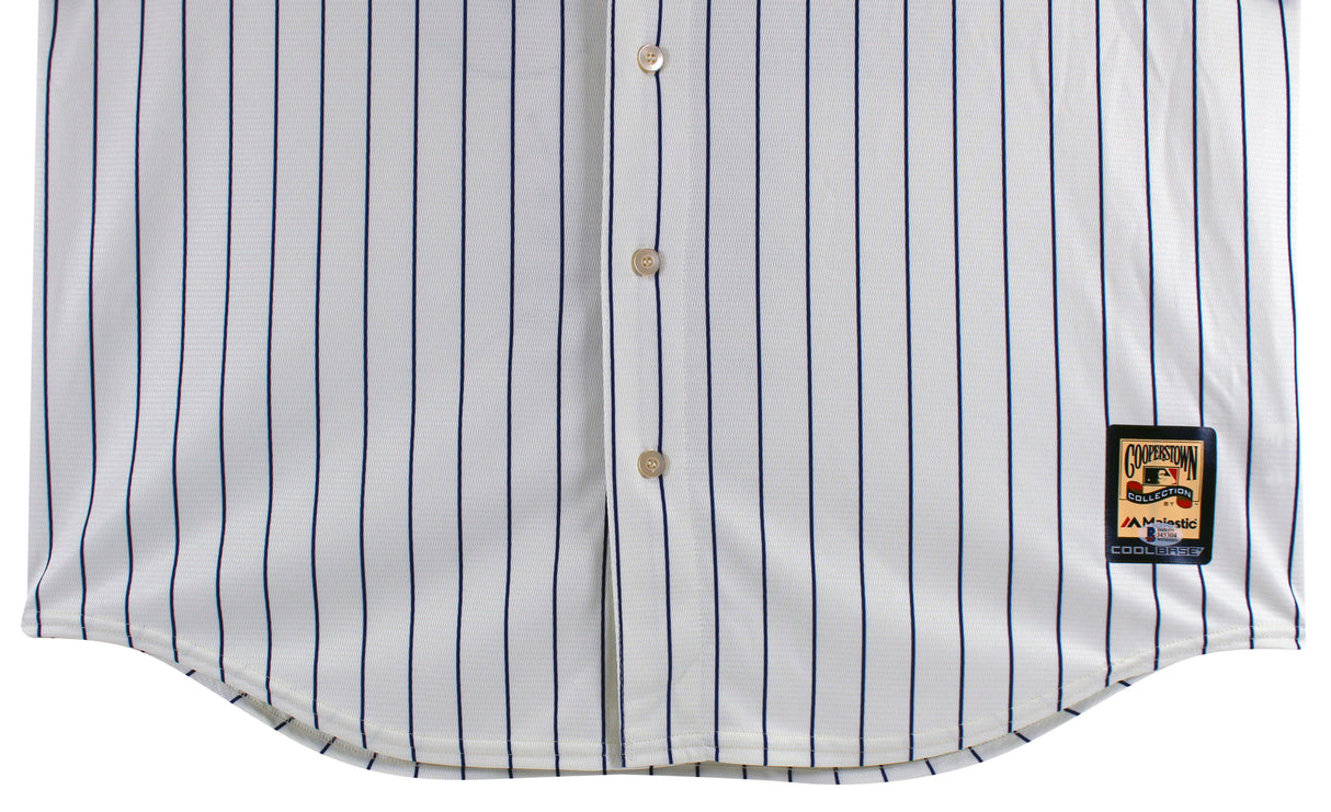 D-Backs Luis Gonzalez "Career Stat" Signed Majestic Coolbase Jersey BAS Witness