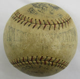 Mickey Cochrane Signed Auto Baseball JSA LOA X82352