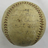 Mickey Cochrane Signed Auto Baseball JSA LOA X82352