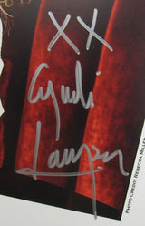 Cyndi Lauper Signed Auto 8x10 Photo JSA CF42586