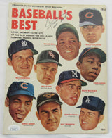 Willie Mays Signed Auto Baseballs Best Magazine JSA CF42651