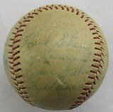 Mel Ott Augie Galan Len Attyd +16 Signed Auto Baseball PSA/DNA LOA S09585