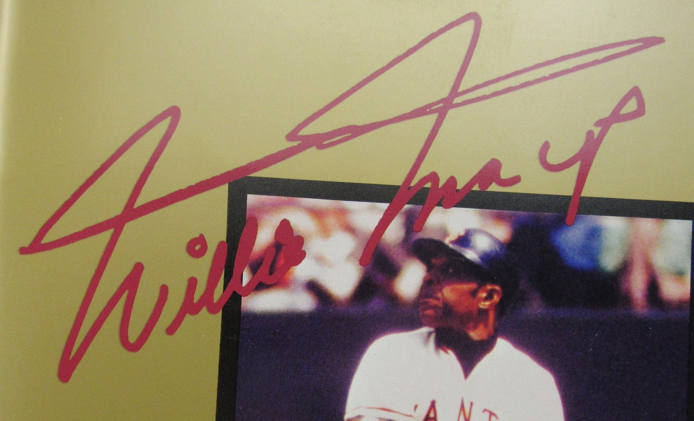 Willie Mays Signed Auto Commemorative Magazine JSA CF42650