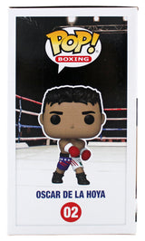 Oscar De La Hoya Authentic Signed Funko Pop Vinyl Figure BAS Witnessed