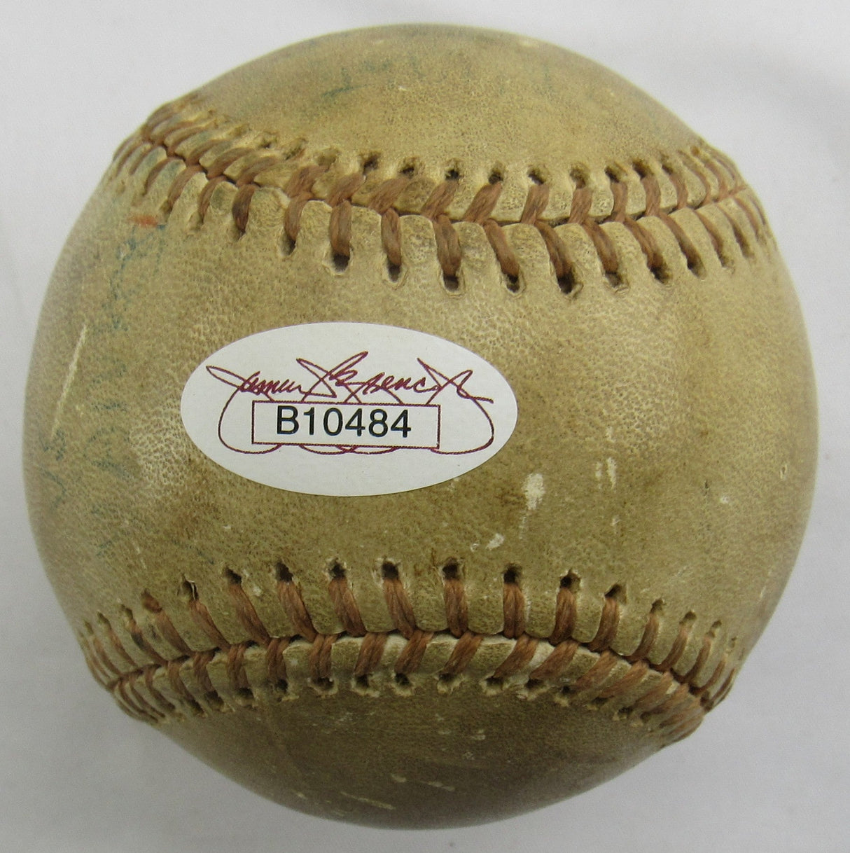 Thurman Munson Gene Michael Walt Williams Signed Auto Baseball JSA LOA B10484