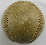 Thurman Munson Gene Michael Walt Williams Signed Auto Baseball JSA LOA B10484
