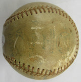 Thurman Munson Gene Michael Walt Williams Signed Auto Baseball JSA LOA B10484