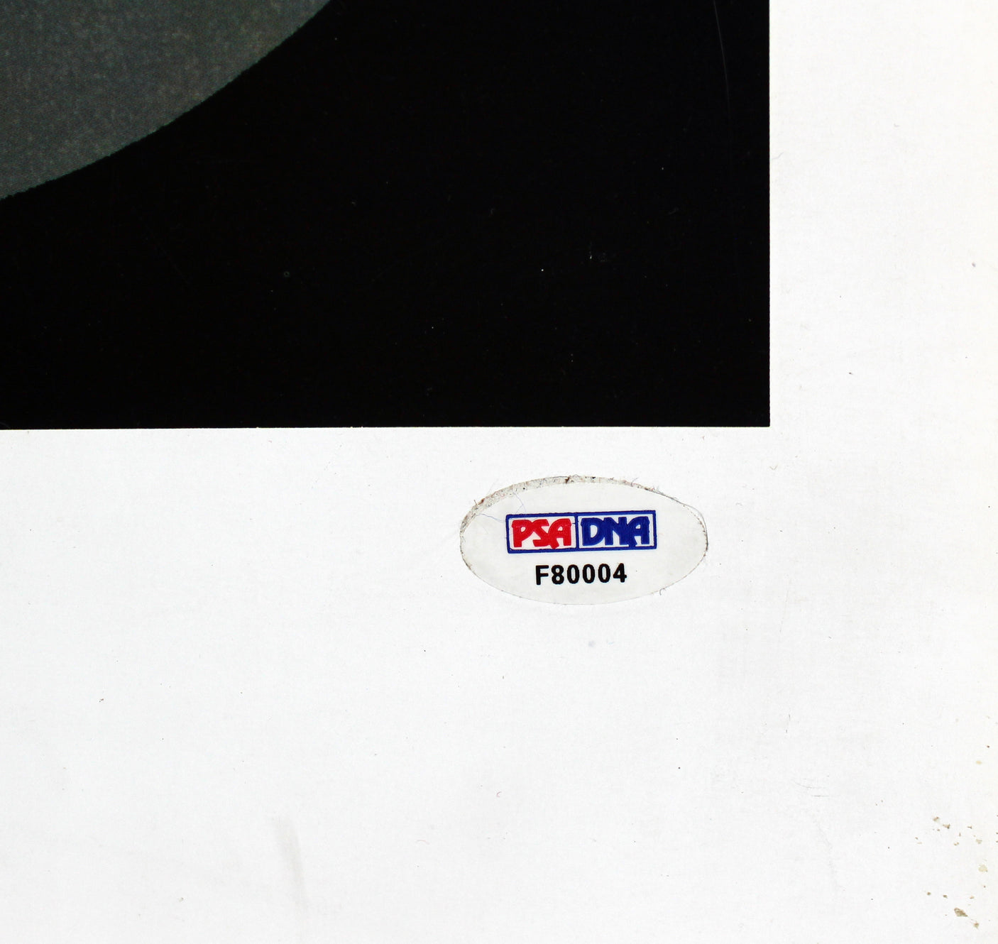 Jets Joe Namath Good Luck Authentic Signed 18x24 Poster Autographed PSA #F80004