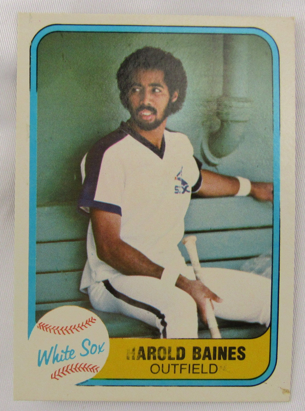 1981 Fleer Harold Baines Baseball Card Lot - 3 Total - Blackless Printing Error...