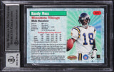 Vikings Randy Moss Signed 1998 Bowman's Best #BP5 Card Auto 10! BAS Slabbed