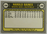 1981 Fleer Harold Baines Baseball Card Lot - 3 Total - Blackless Printing Error...