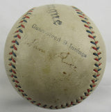 Walter Johnson Sam Rice Clark Griffith Signed Auto Baseball PSA/DNA LOA M86144