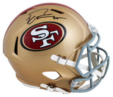 49ers George Kittle Authentic Signed Full Size Speed Rep Helmet BAS Witnessed