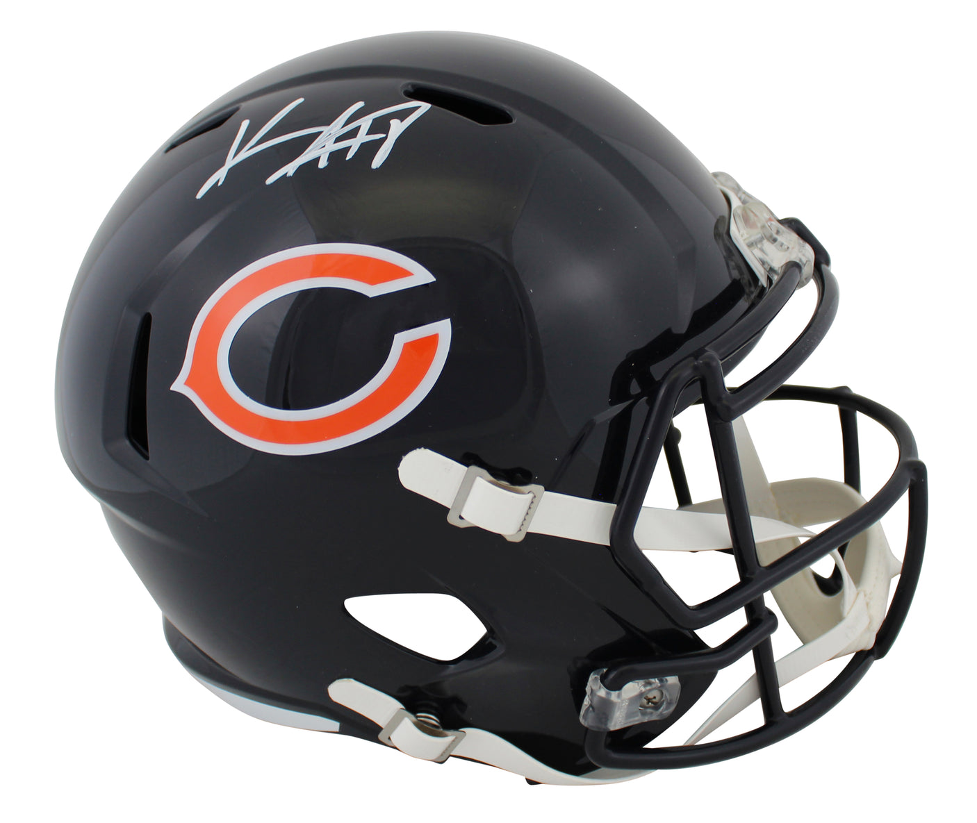 Bears Keenan Allen Authentic Signed Full Size Speed Rep Helmet BAS Witnessed