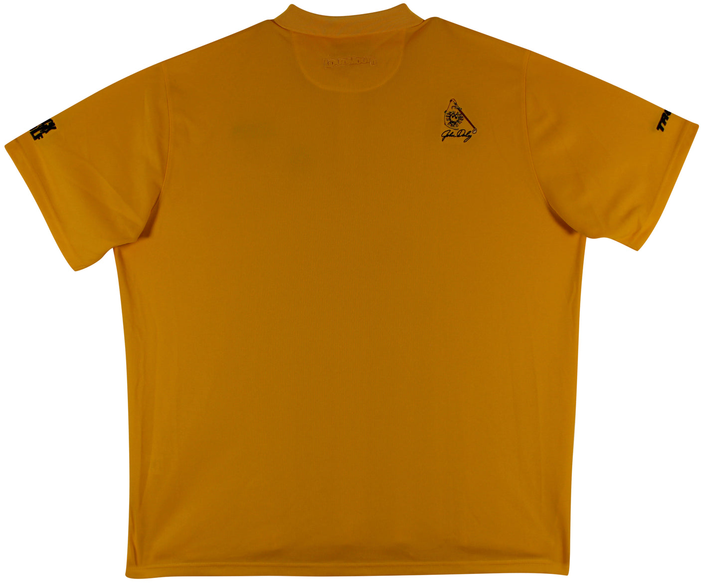 John Daly Authentic Signed Match Worn Yellow Loudmouth Golf Shirt BAS #BH00345