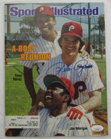Pete Rose Tony Perez Signed Auto Sports Illustrated Magazine JSA CF42621