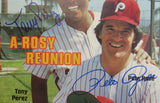 Pete Rose Tony Perez Signed Auto Sports Illustrated Magazine JSA CF42621