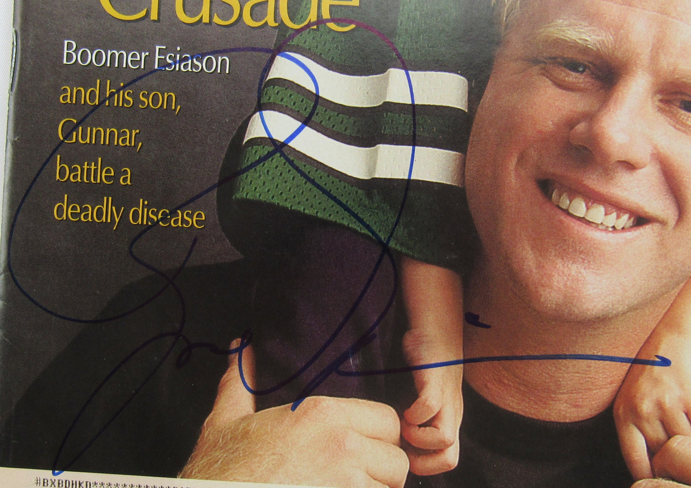 Boomer Esiason Signed Auto Sports Illustrated Magazine JSA CF42619