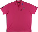John Daly Signed Match Worn Pink FOH Loudmouth Polo Shirt BAS #JD36BH00342