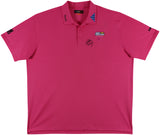 John Daly Signed Match Worn Pink FOH Loudmouth Polo Shirt BAS #JD36BH00342