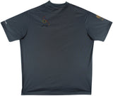 John Daly Authentic Signed Match Worn Gray Adidas Polo Shirt BAS #BH00372